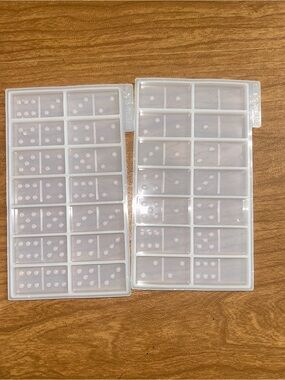 6 Domino Mold Tray Set